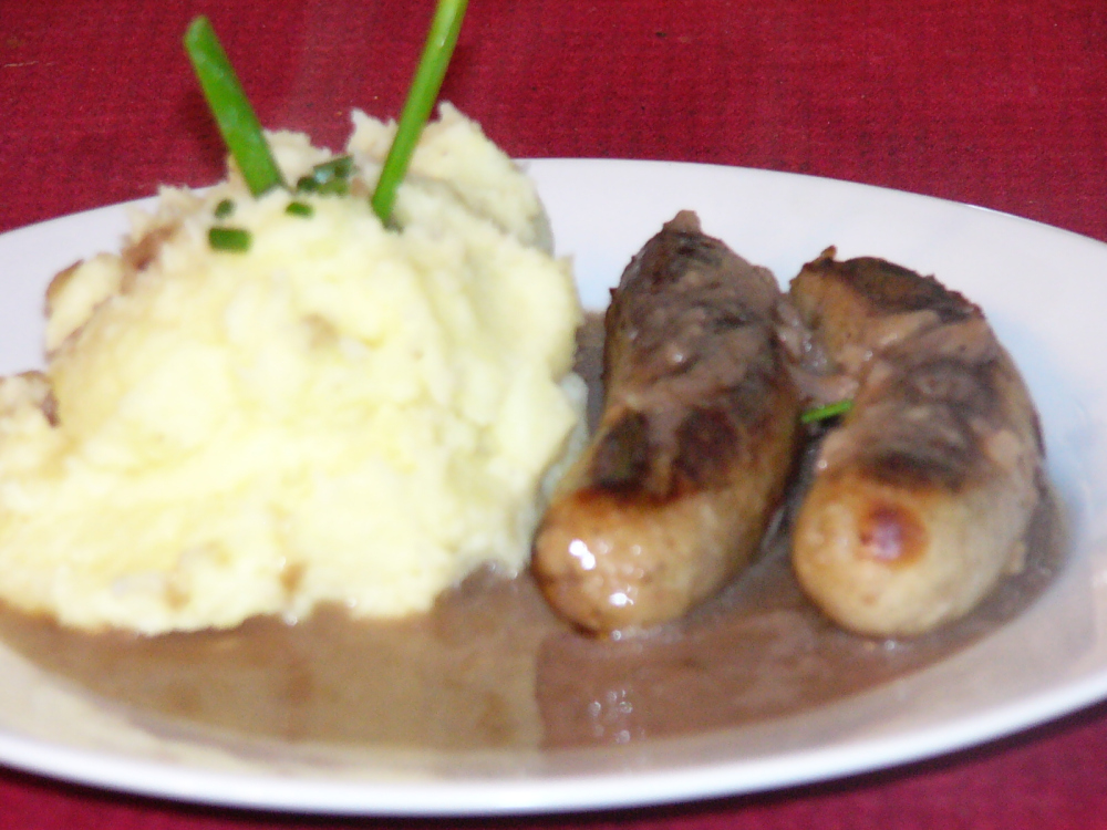 Gourmet Bangers and&nbsp;Mash