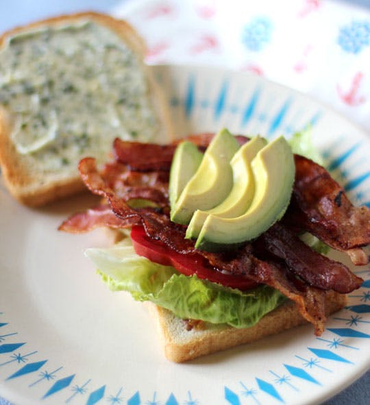 Avocado BLT Sandwich with Basil&nbsp;Mayonnaise