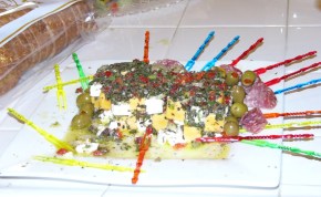 Checkered Cheese Platter