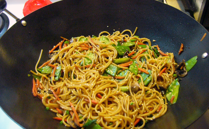 Spicy Asian Stir-Fry&nbsp;Spaghetti