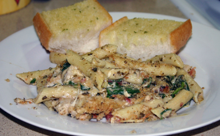 Pesto-Alfredo Pasta Chicken&nbsp;Bake