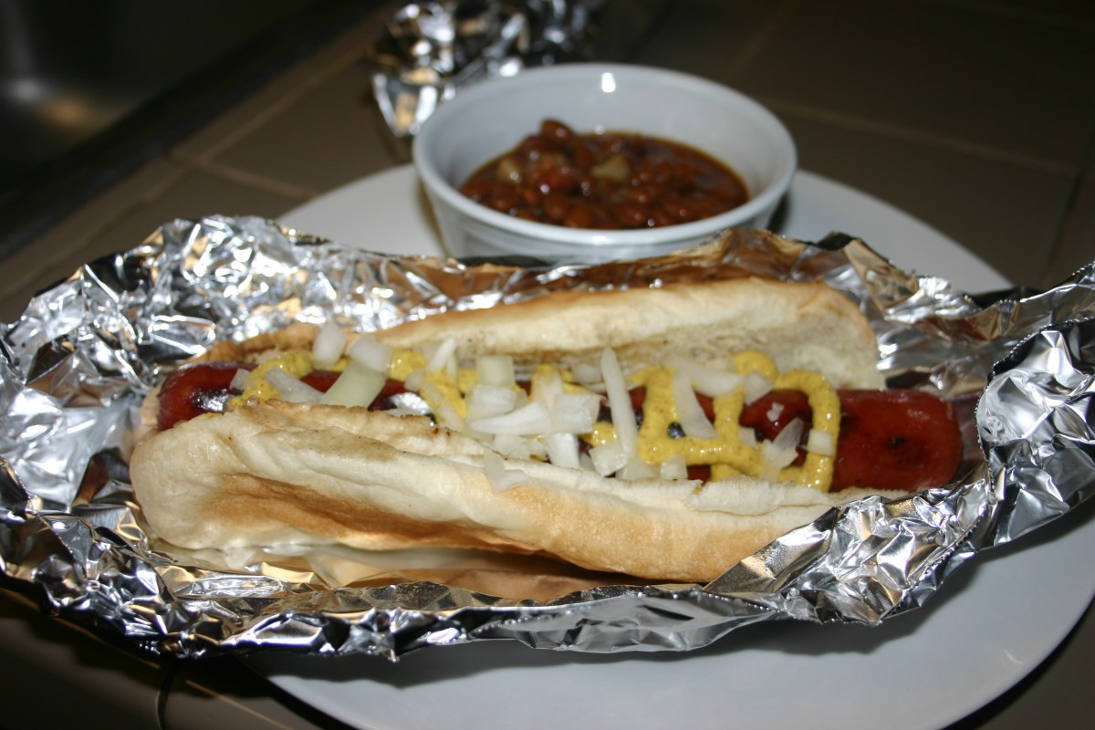 Stadium-Style Hot Dogs and Cheater’s Baked&nbsp;Beans