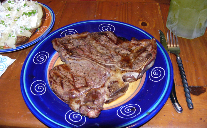 Rockin’ Grilled Porterhouse – Need I Say&nbsp;More?