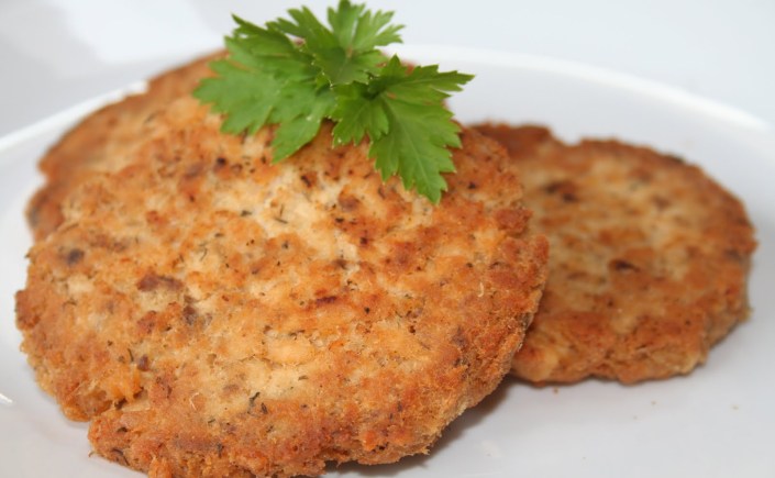 Salmon Patties with a Newburg&nbsp;Sauce