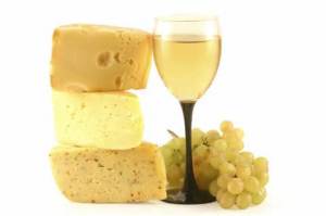 wine and cheese
