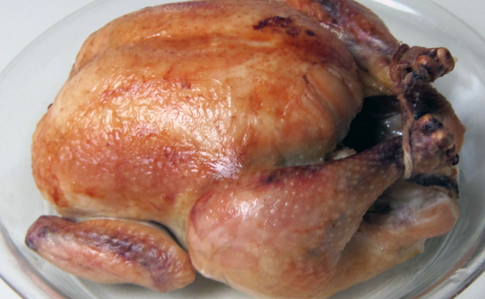 Apple Stuffed Roast&nbsp;Chicken