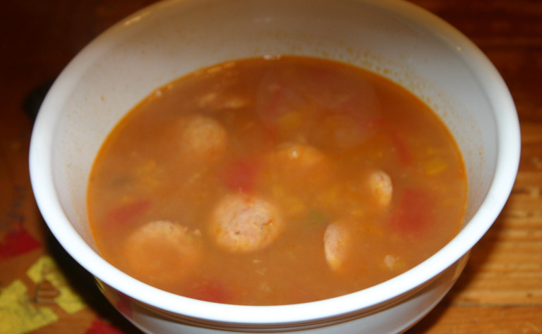 Smoky Black Bean Soup with Corn and&nbsp;Rice