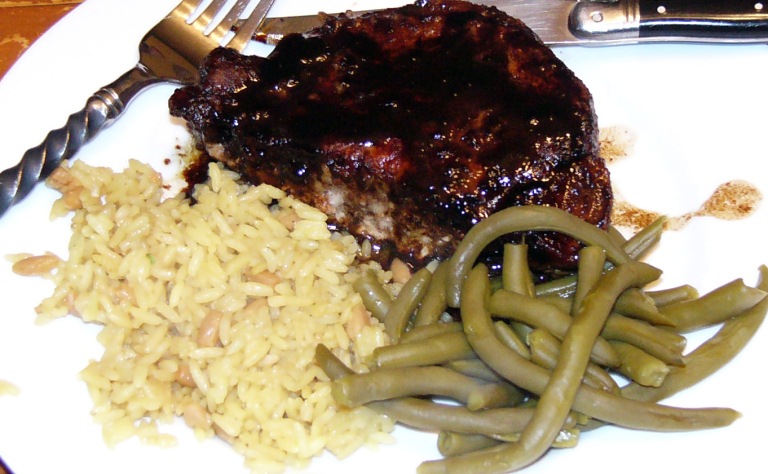 Lightening Quick Balsamic Dijon Pork&nbsp;Chops