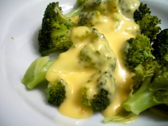 broccoli with cheese