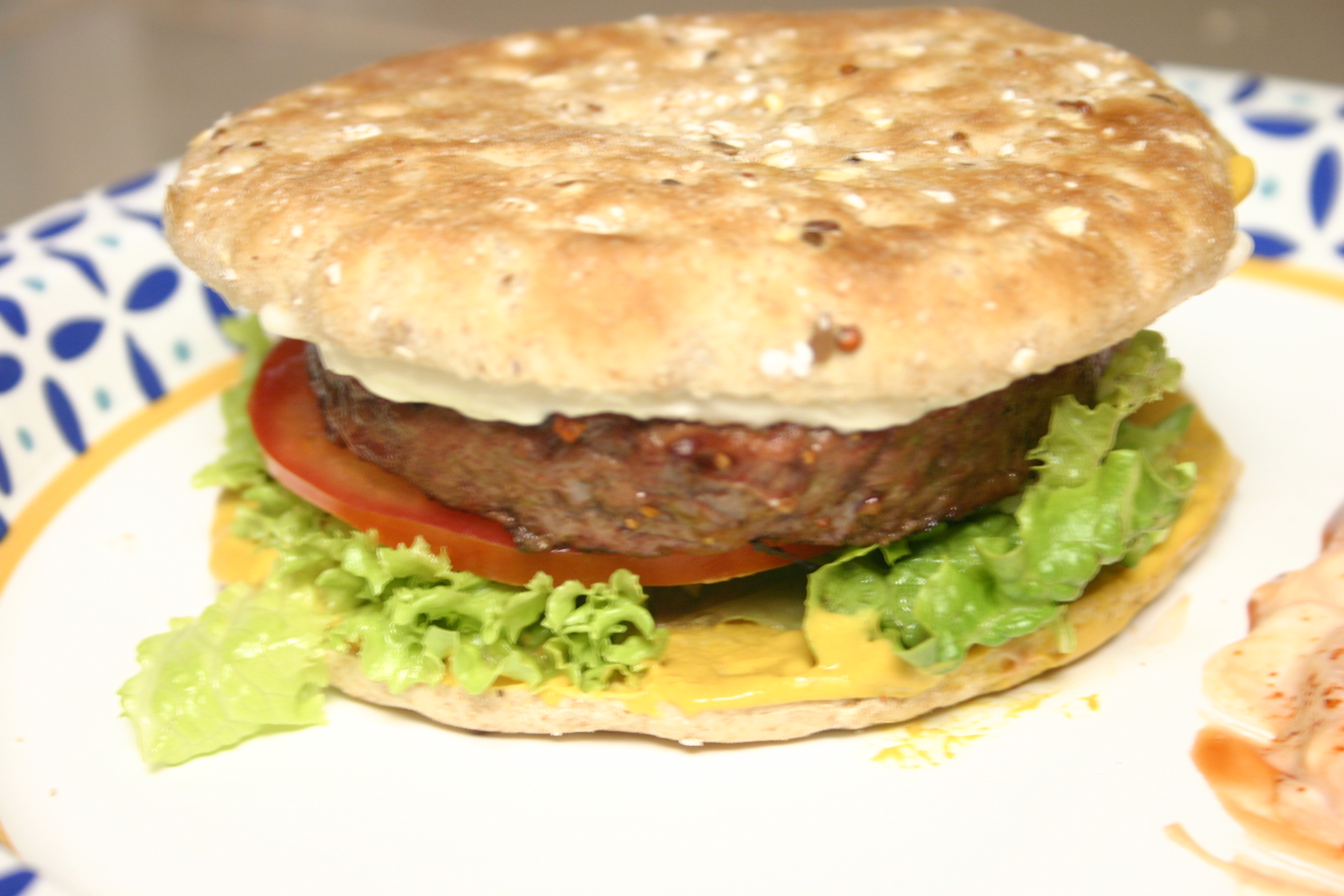 Buffalo Burgers on Sandwich Thins (3)