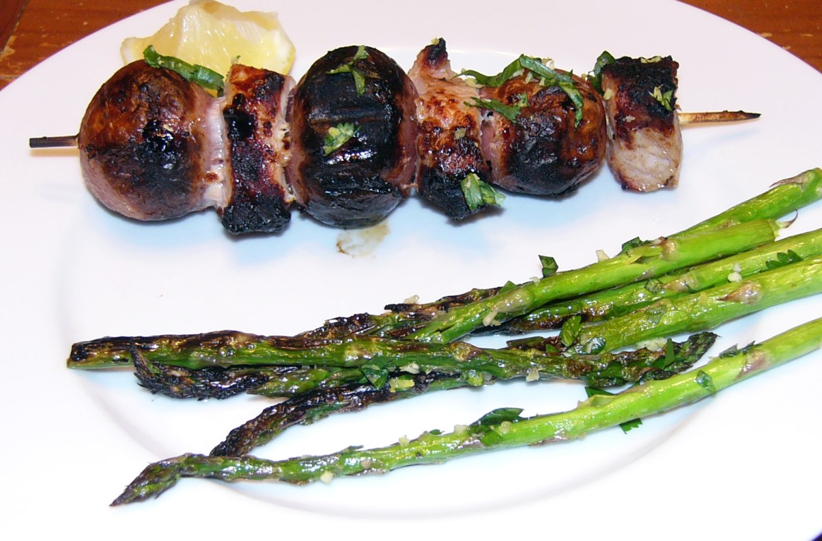 Vesuvio Grilled Pork and Potato&nbsp;Skewers