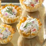 Warm Crab Tartlets