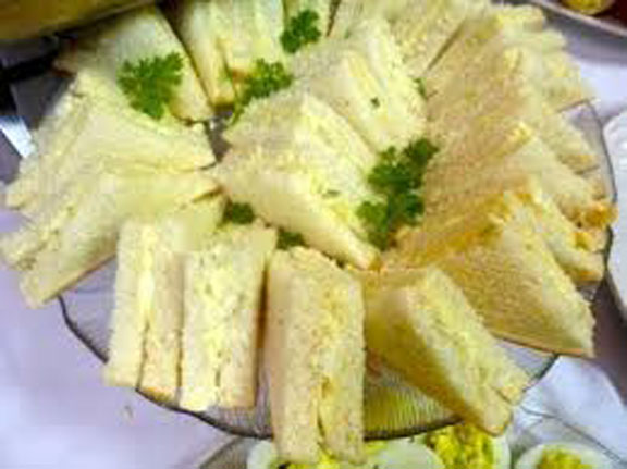 1913 Style Deviled Egg Tea&nbsp;Sandwiches