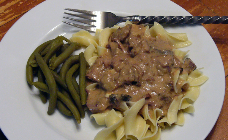 French Onion Beef&nbsp;Stroganoff