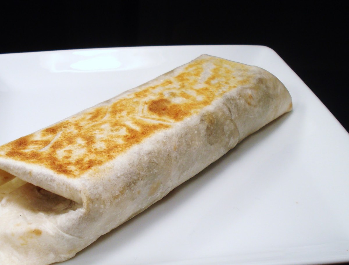 Spicy Grilled Beef and Chorizo&nbsp;Burritos