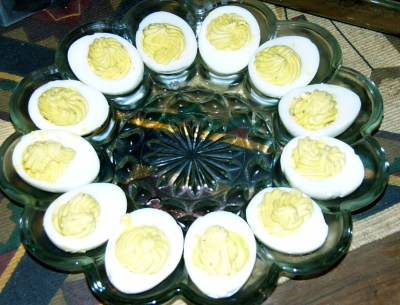 Plain Deviled Eggs