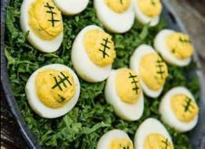 football-deviled-egg