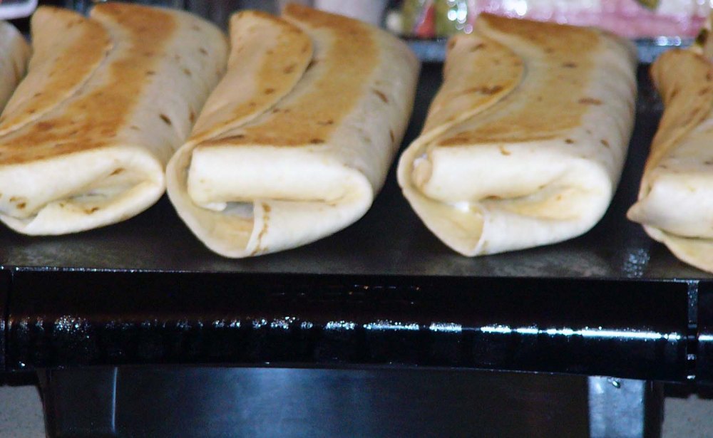 Awesome Spicy Spread Chorizo-Bean&nbsp;Burritos