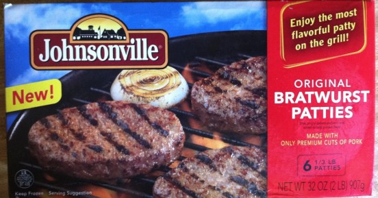 johnsonville brat burger