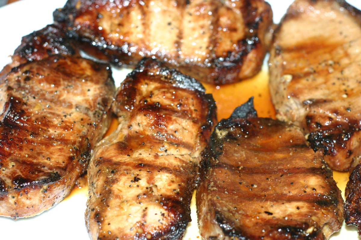 Asian Inspired Marinated Grilled Pork&nbsp;Chops