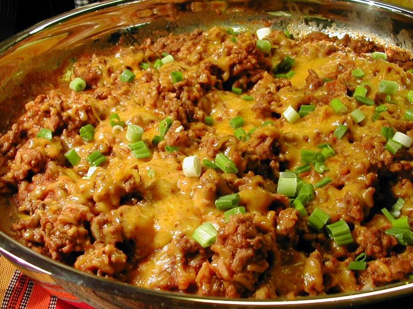 Beef Enchilada Skillet