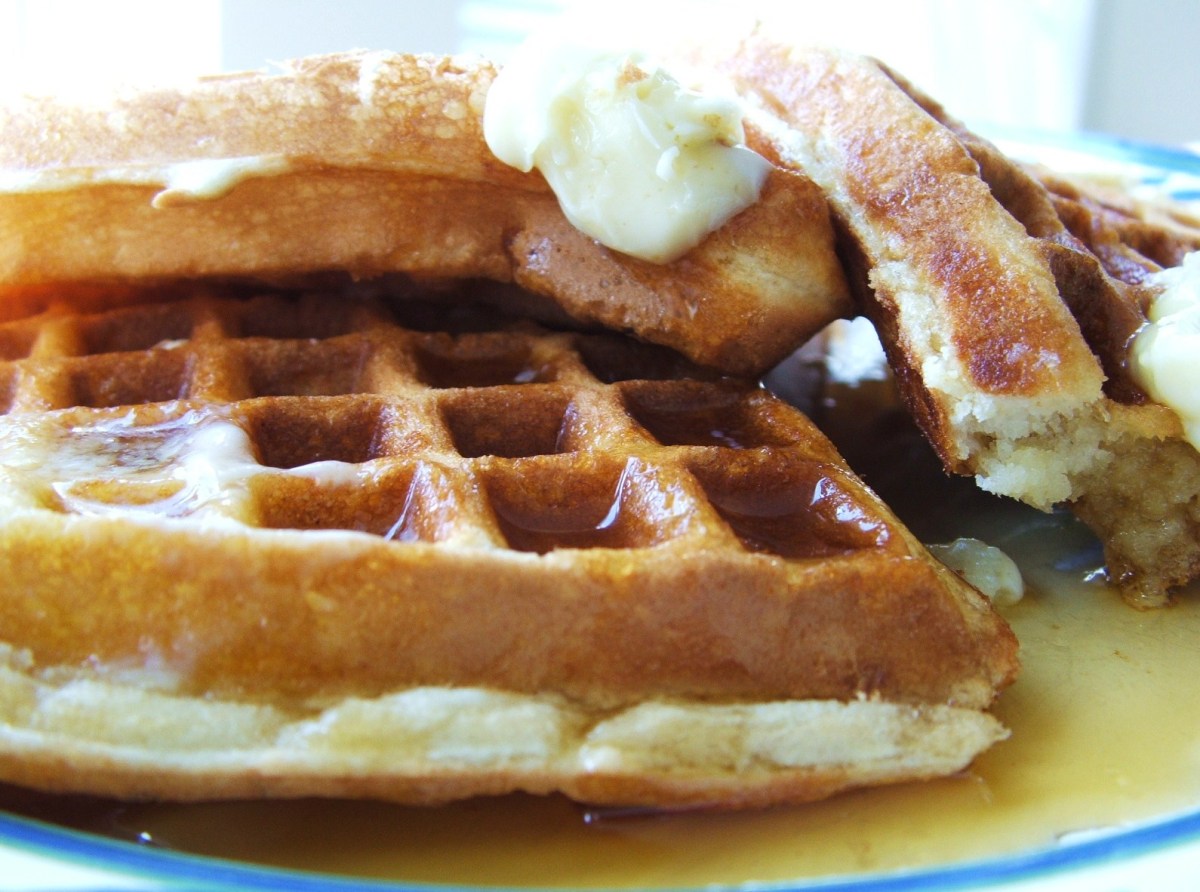 Malted Waffles – Almost from&nbsp;Scratch