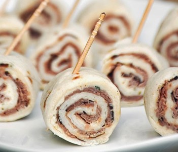 Pastrami - Garlic Pastrami Pinwheels