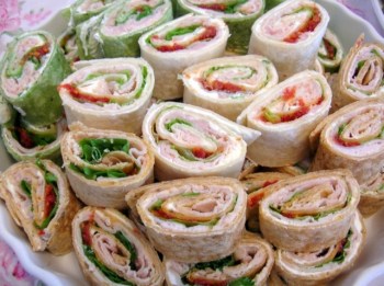 Tomato Spread Pinwheels