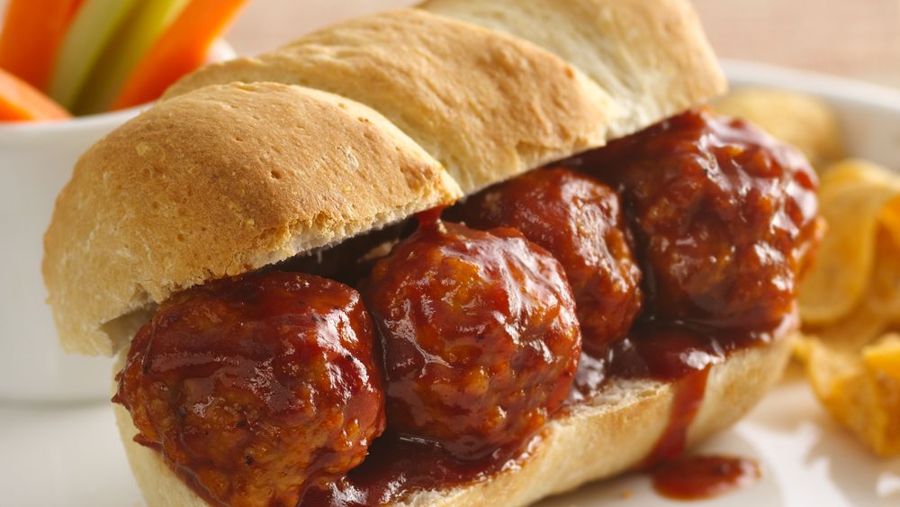Pizza Sub Meatball&nbsp;Sandwiches