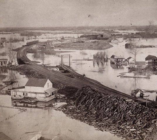 Sacramento Flood 1862