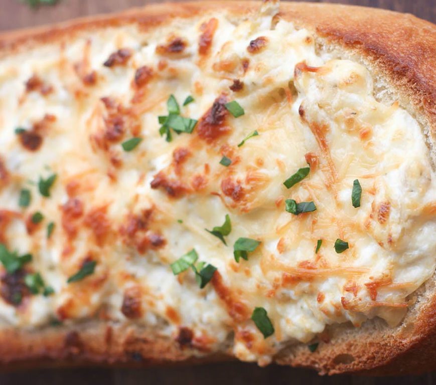 Artichoke Dip Stuffed French&nbsp;Bread