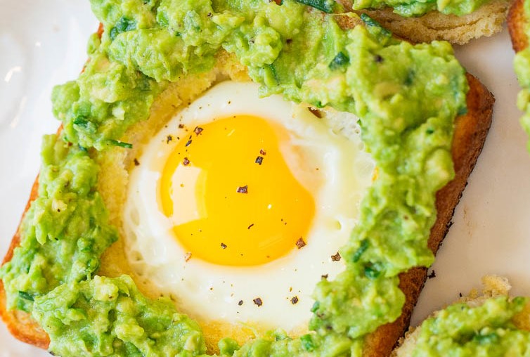 Egg-In-A-Hole Avocado Toast for National Toast&nbsp;Day