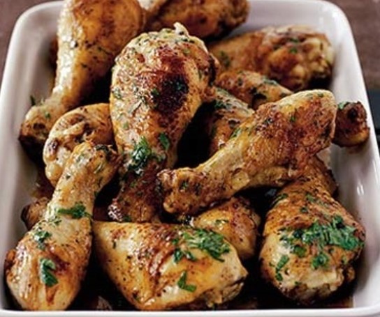 Simple Onion-Garlic Drumsticks