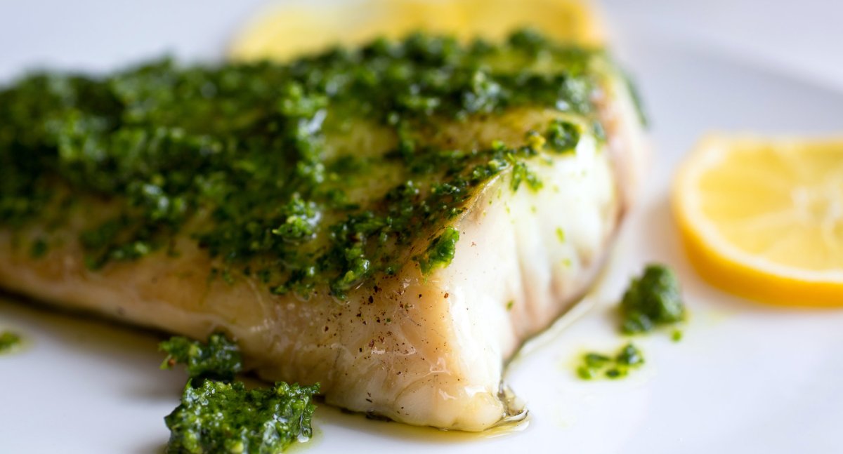 Broiled Halibut with Moroccan&nbsp;Chermoula