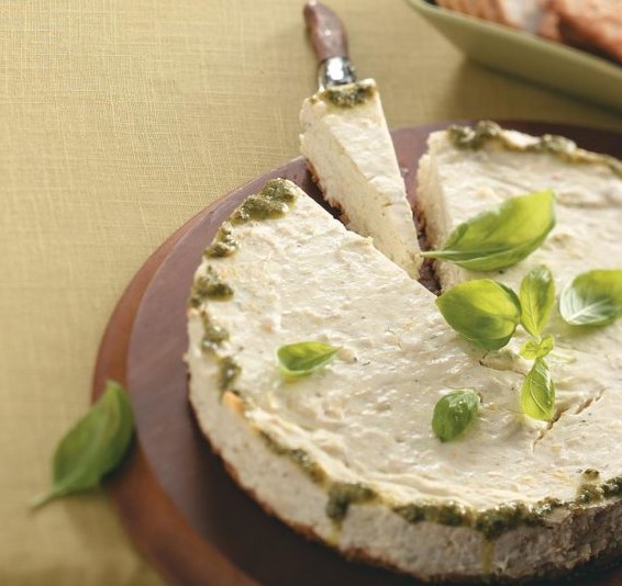 Savory Crab-Pesto Cheese Wheel for Saint Patrick’s&nbsp;Day
