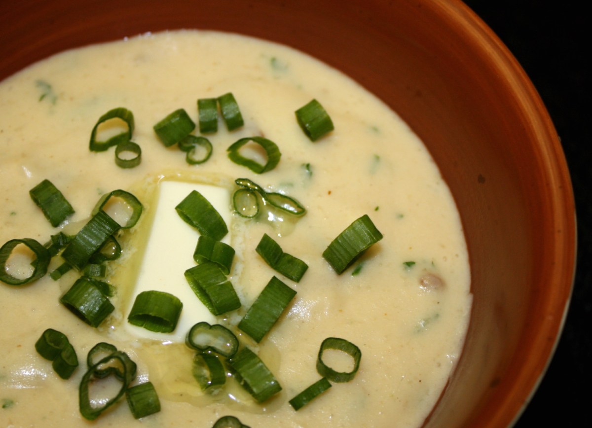 Cream of Potato-Onion&nbsp;Soup