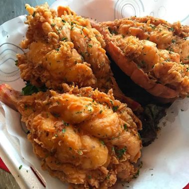 deep fried lobster