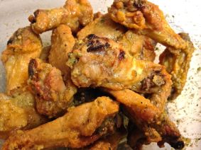 fried lemon pepper chicken wings