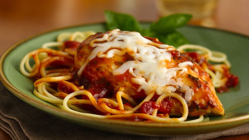 Italian Chicken over Pasta is My Kind of&nbsp;Joy