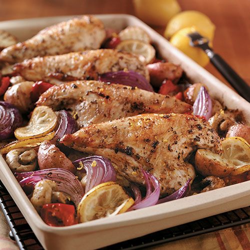 Greek Inspired Lemon&nbsp;Chicken