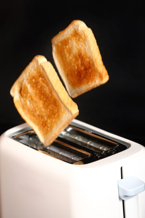 popping toast