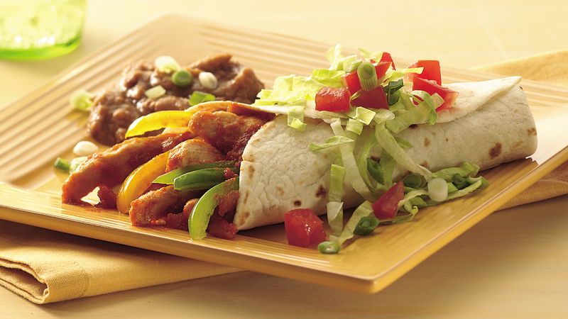 Hot Salsa Chicken Burrito&nbsp;Wraps