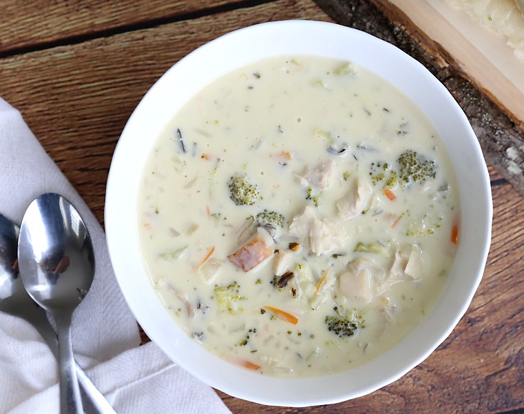 Creamy Chicken and Wild Rice&nbsp;Soup