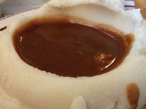 Classic Mashed Potatoes with Rich Brown&nbsp;Gravy