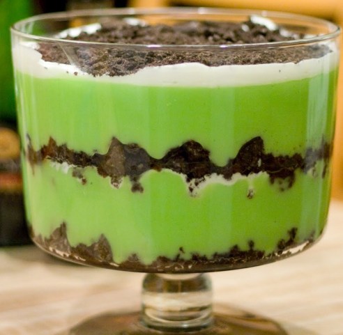 St Patrick's Trifle
