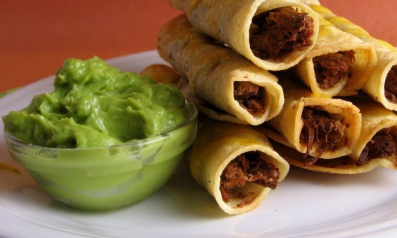 Shredded Beef Taquitos