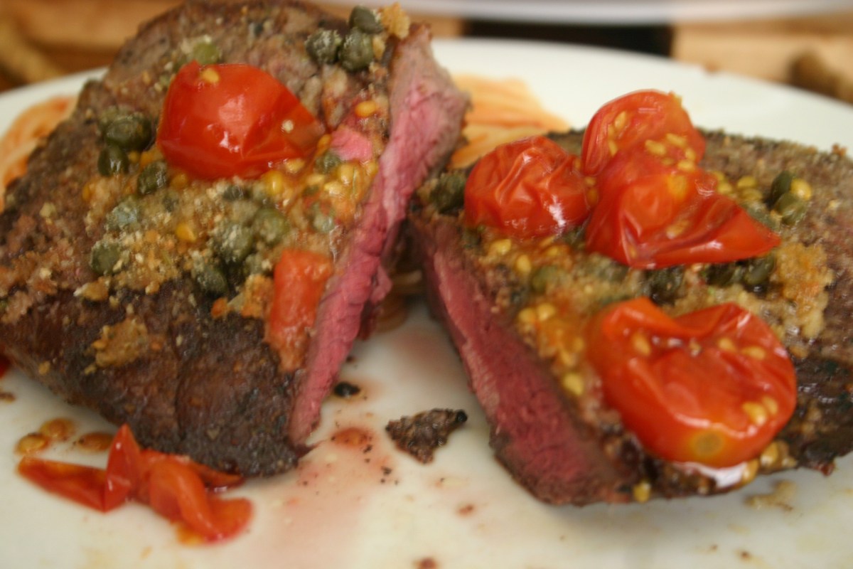 Pan-Seared Broiled Palermo Rib Eye&nbsp;Steaks