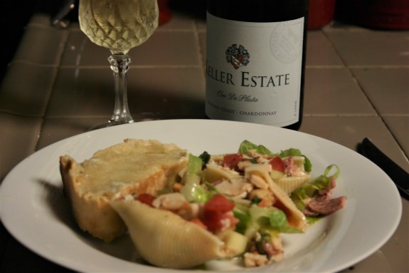 Chopped Deli Salad in Pasta Shells (17)