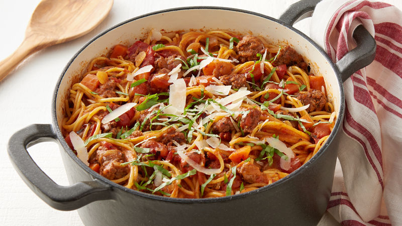 One-Pot Ground Beef Pasta with&nbsp;Versatility