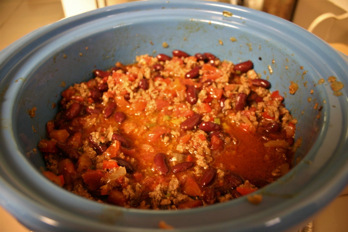 Slow-Cooker Beefy Kidney Bean&nbsp;Chili